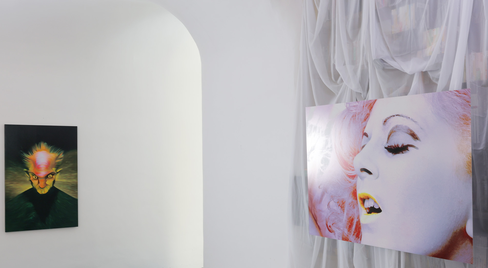 ArsKMW 加納典明 face展 展示風景